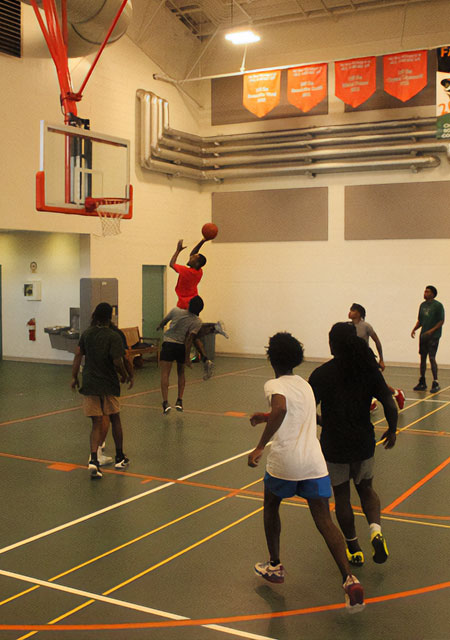 indoor court