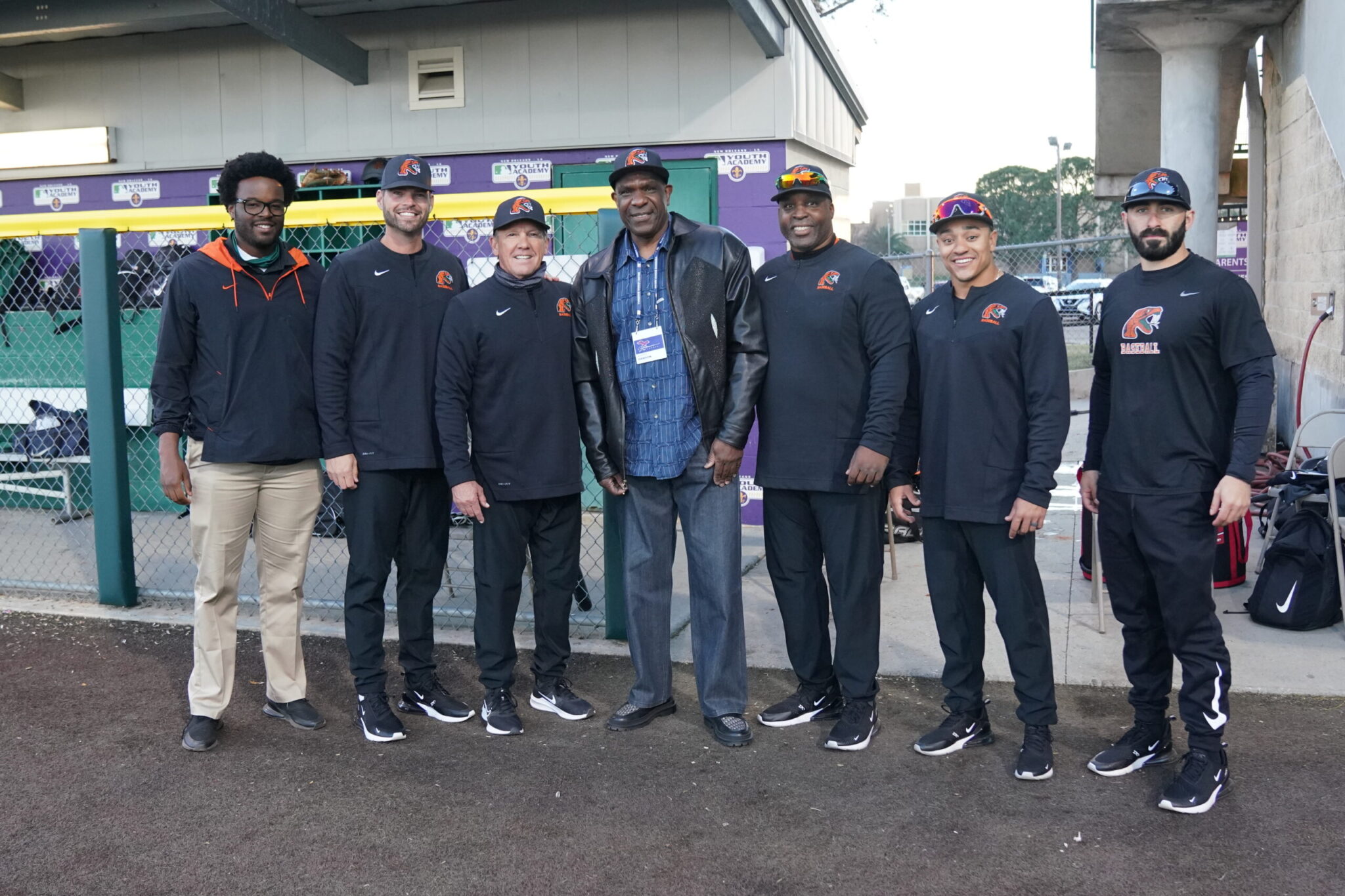 Andre Dawson with group Devin P. Grimes