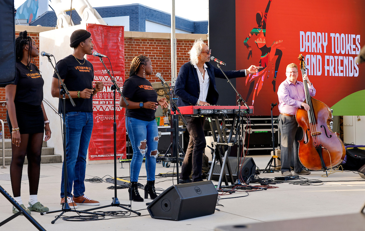 Darryl Tookes and Friends perform at Harambee Festival 2024.