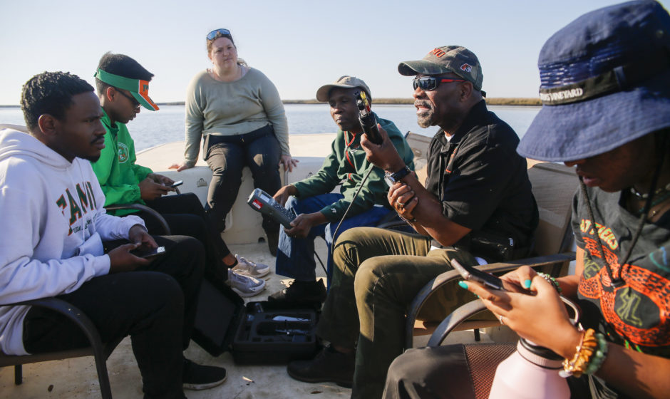 Dean Ibeanusi & Students