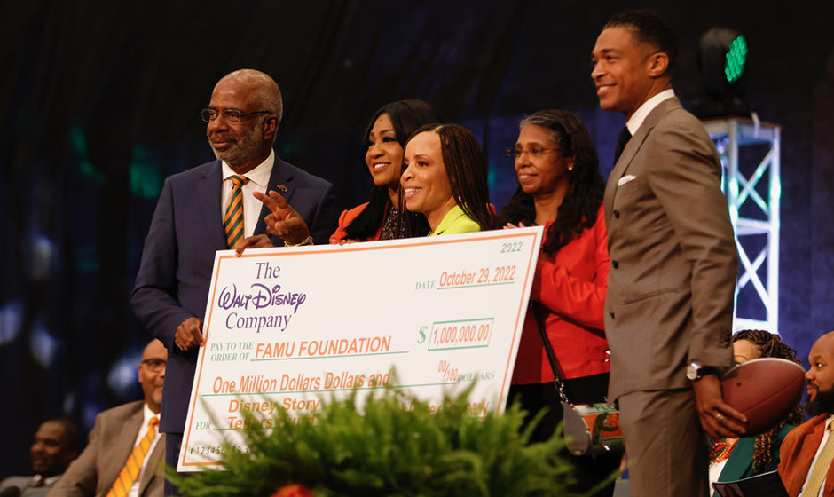 Disney & FAMU Check Presentation