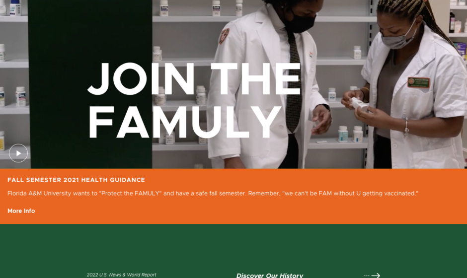 FAMU New Website