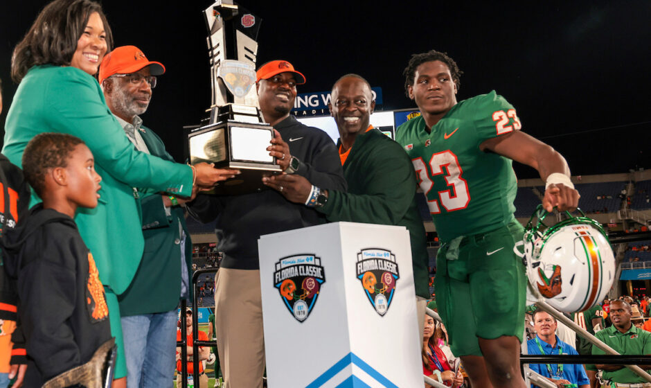 Florida Classic trophy presentation