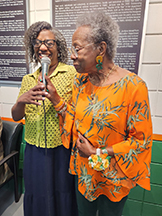 Jerrlyne Jackson and her daughter, Allesa Jackson English, PharmD, M.D. (Photos/Credit: Jeff Walker)