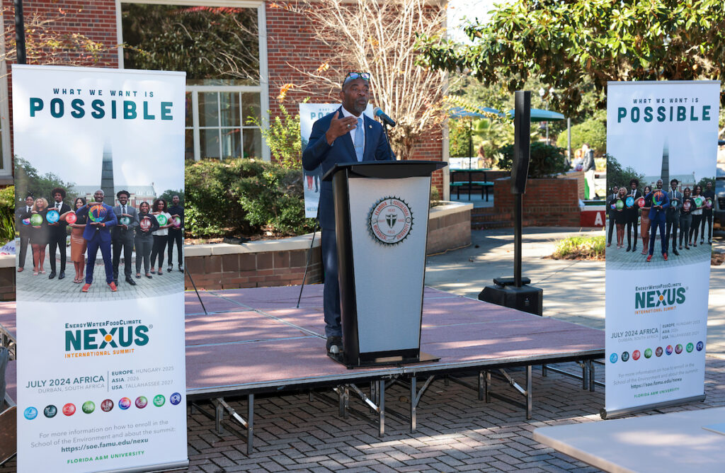 Victor Ibeanusi, Ph.D., dean of the FAMU School of the Environment