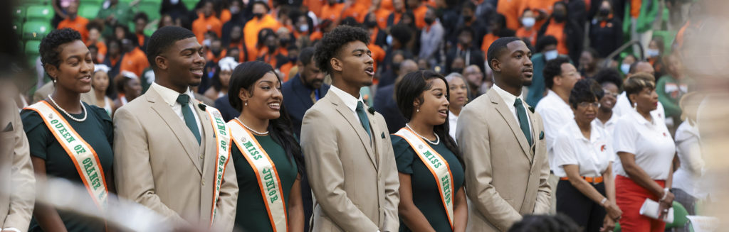 FAMU Royal Court members