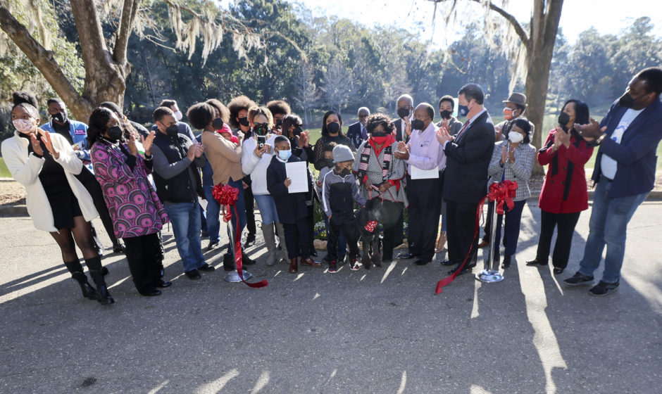 Ribbon Cutting at Evans Pond