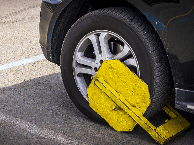 Parking Violation Car Boot