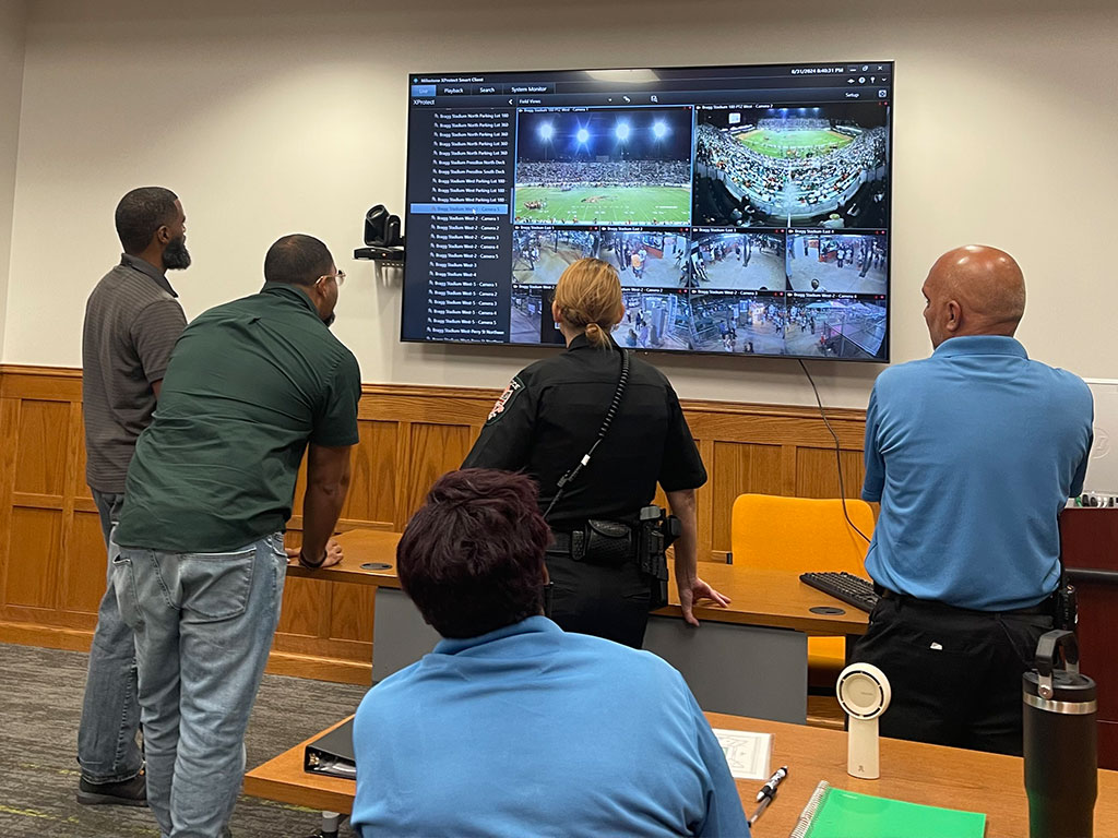 The FAMU EOC was once again activated and staffed with various University Departments and public safety partners this past weekend to kick off the 2024 football season. The EOC will continue to be activated throughout all football home games this season to monitor activity at the stadium and prioritize the safety of all attendees