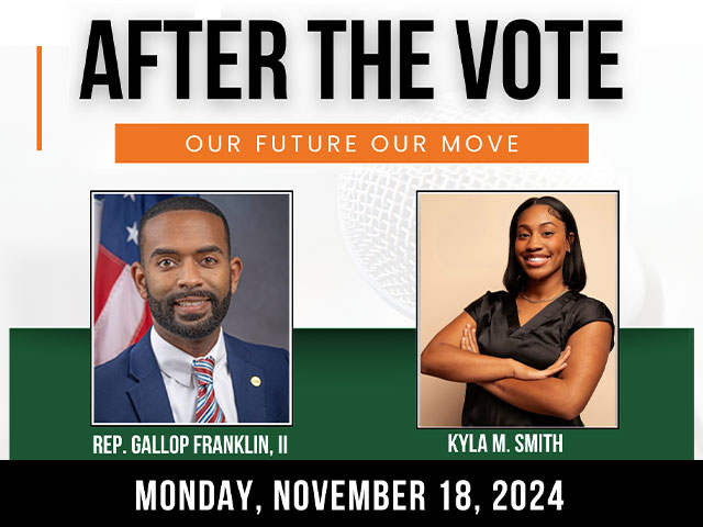 After the Vote Event Flyer