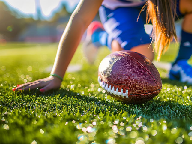 Flag football team